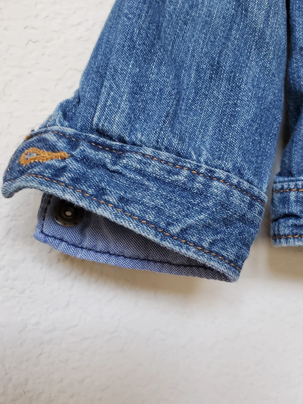 GAP Girls Light Blue Denim Jacket.  Size 12-18 Mths
